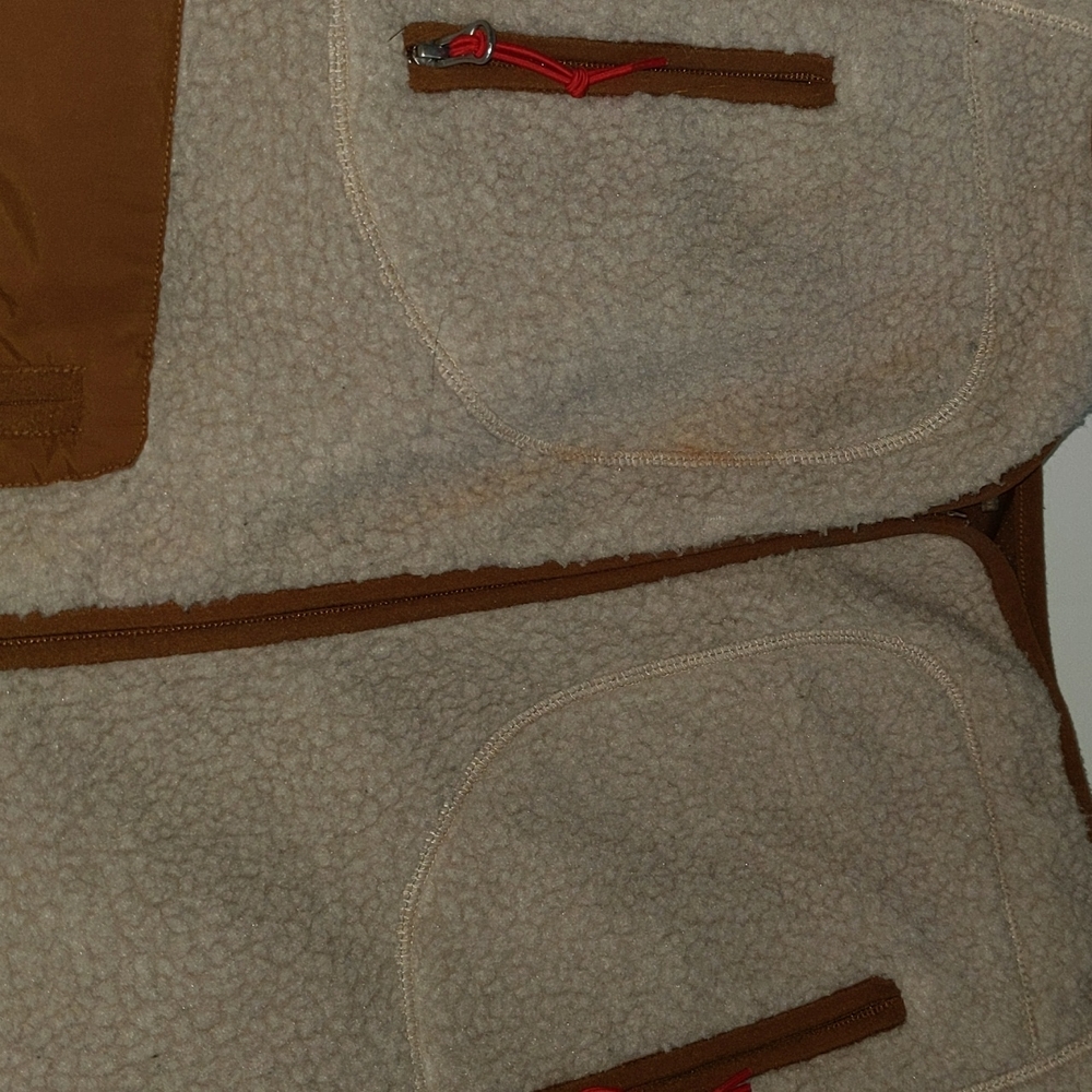 Penfield Size M Plush Lined Zip Front Sleeveless Vest - Picture 5 of 12